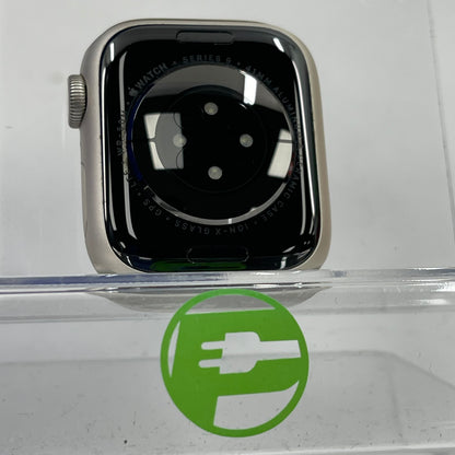Unlocked Apple Watch Series 9 41MM Starlight Aluminum Face Only MRHQ3LL/A