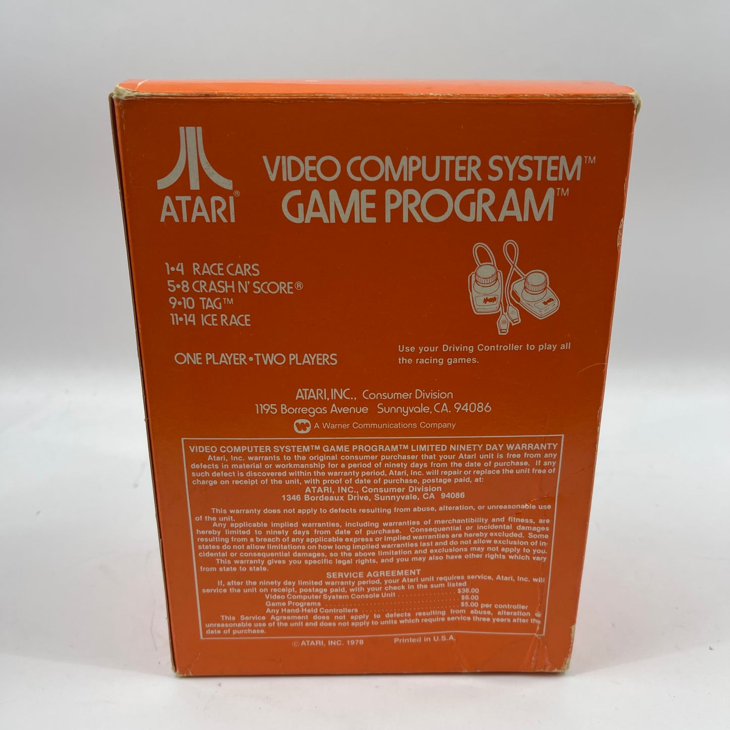 Indy 500 (Atari 2600, 1976)