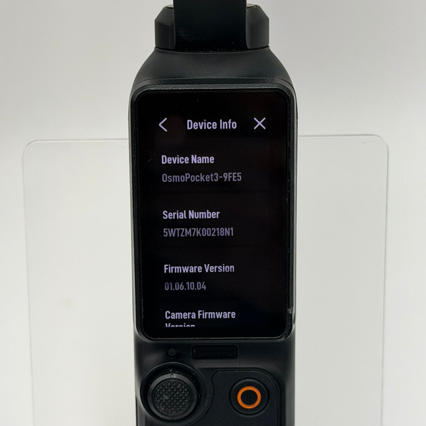 DJI Osmo Pocket 3 9.4MP 3-Axis Gimbal Camera 9FE5
