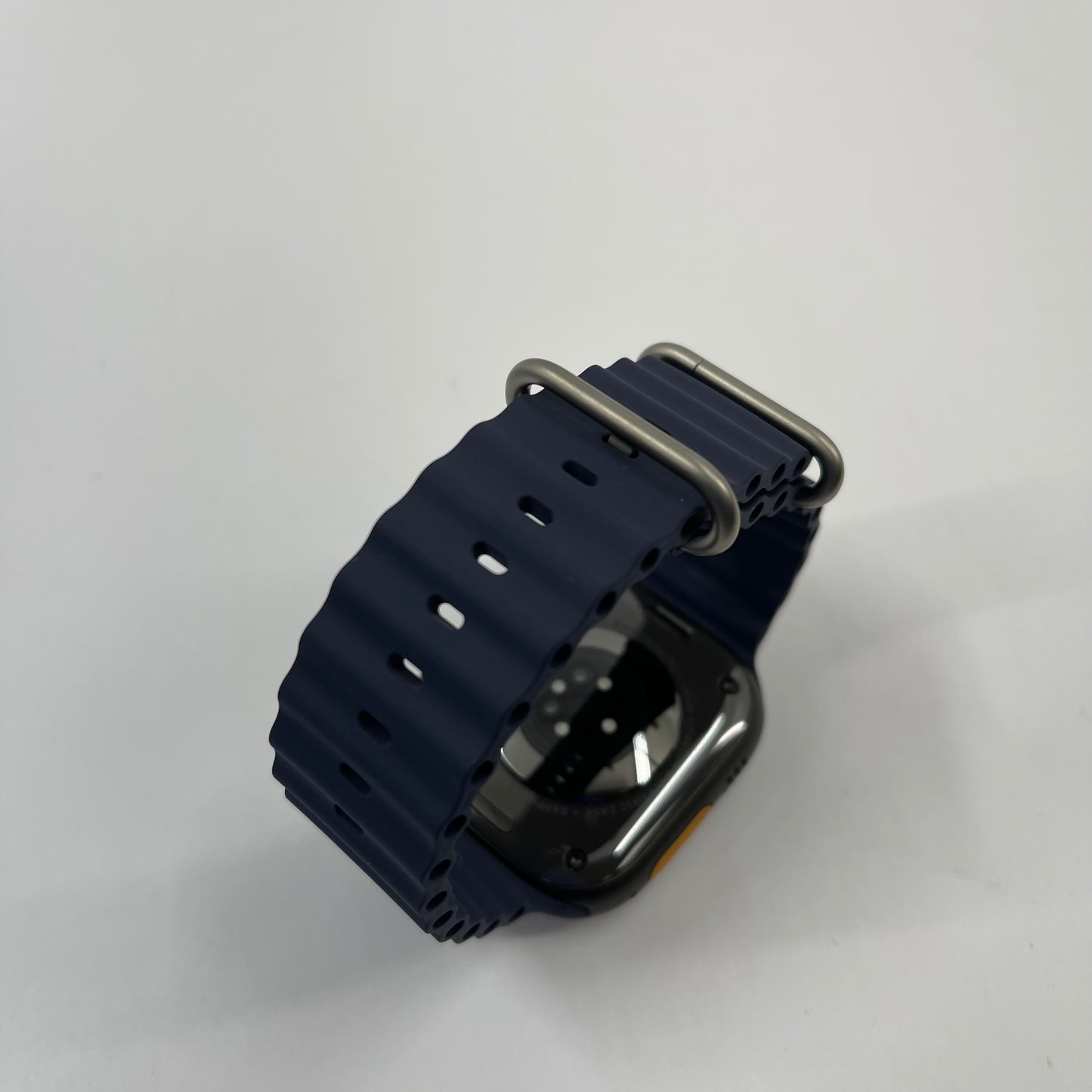 Unlocked Apple Watch Ultra 2 49MM Black Titanium Anchor Blue Ocean Band