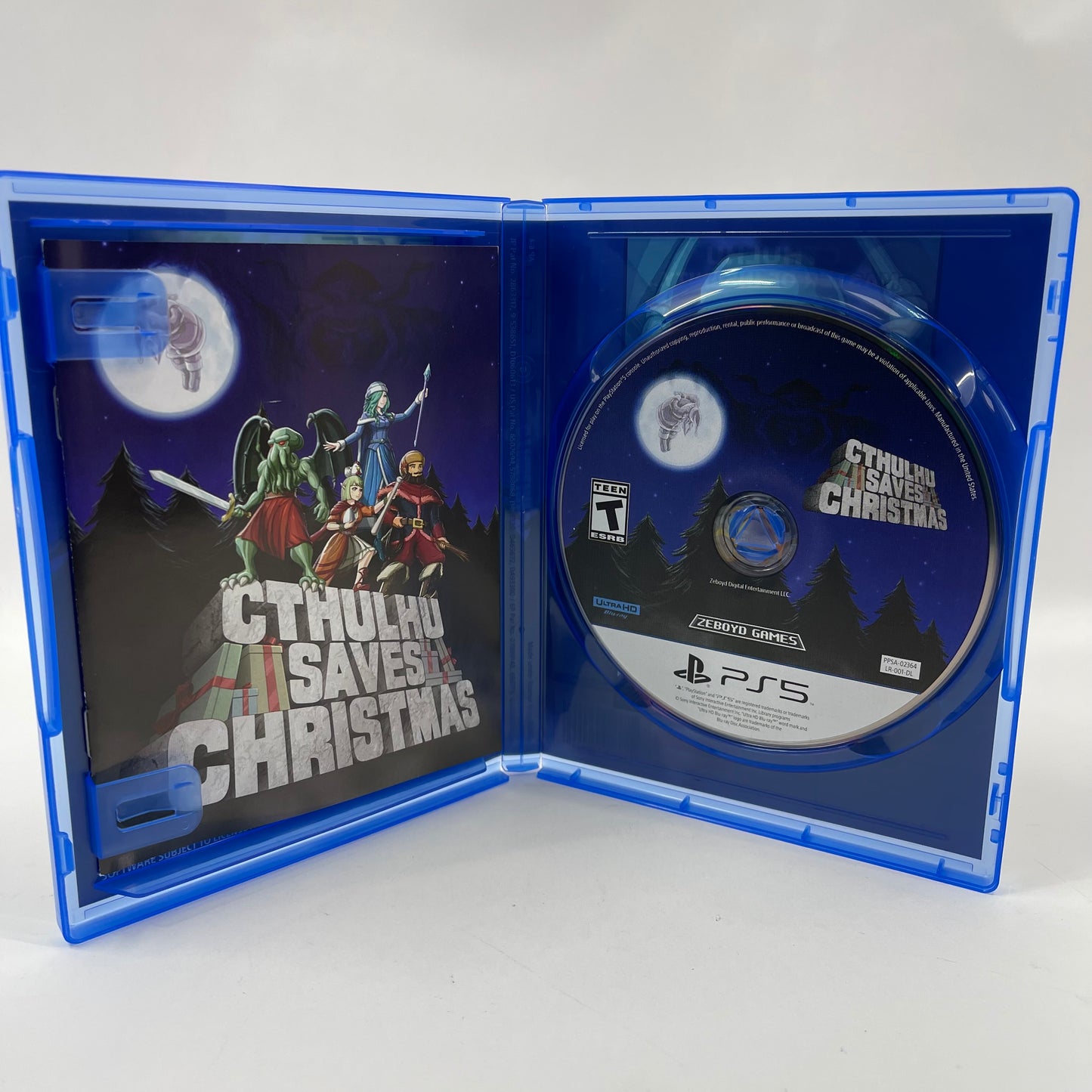 Cthulhu Saves Christmas (Sony PlayStation 5 PS5, 2021)