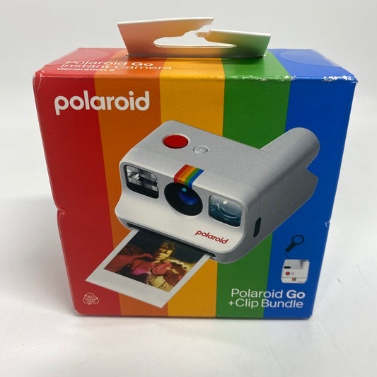 New Polaroid Go Instant Camera Generation 2 White PRD006281