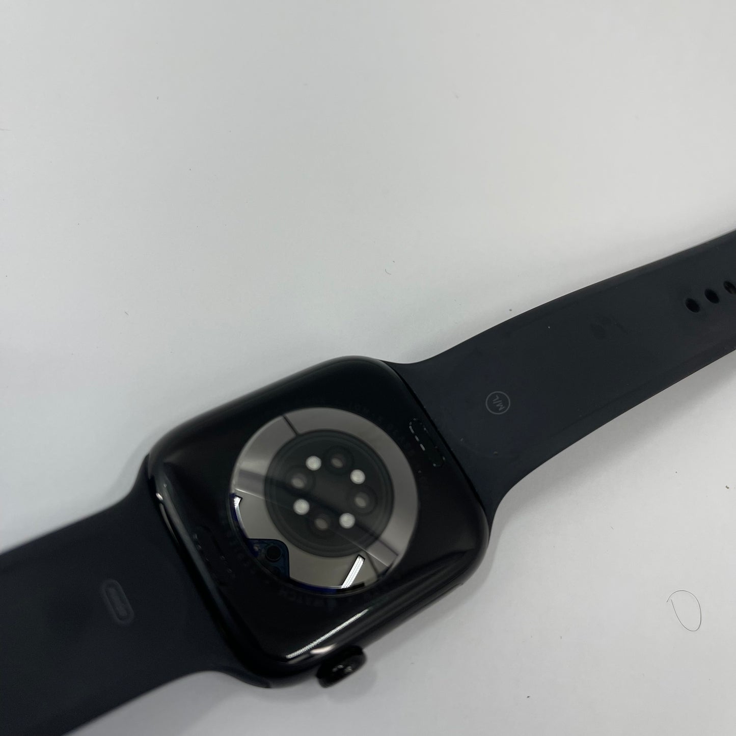 Unlocked Apple Watch Series 10 46MM Black Aluminum Black Sport Band MWY43LW/A