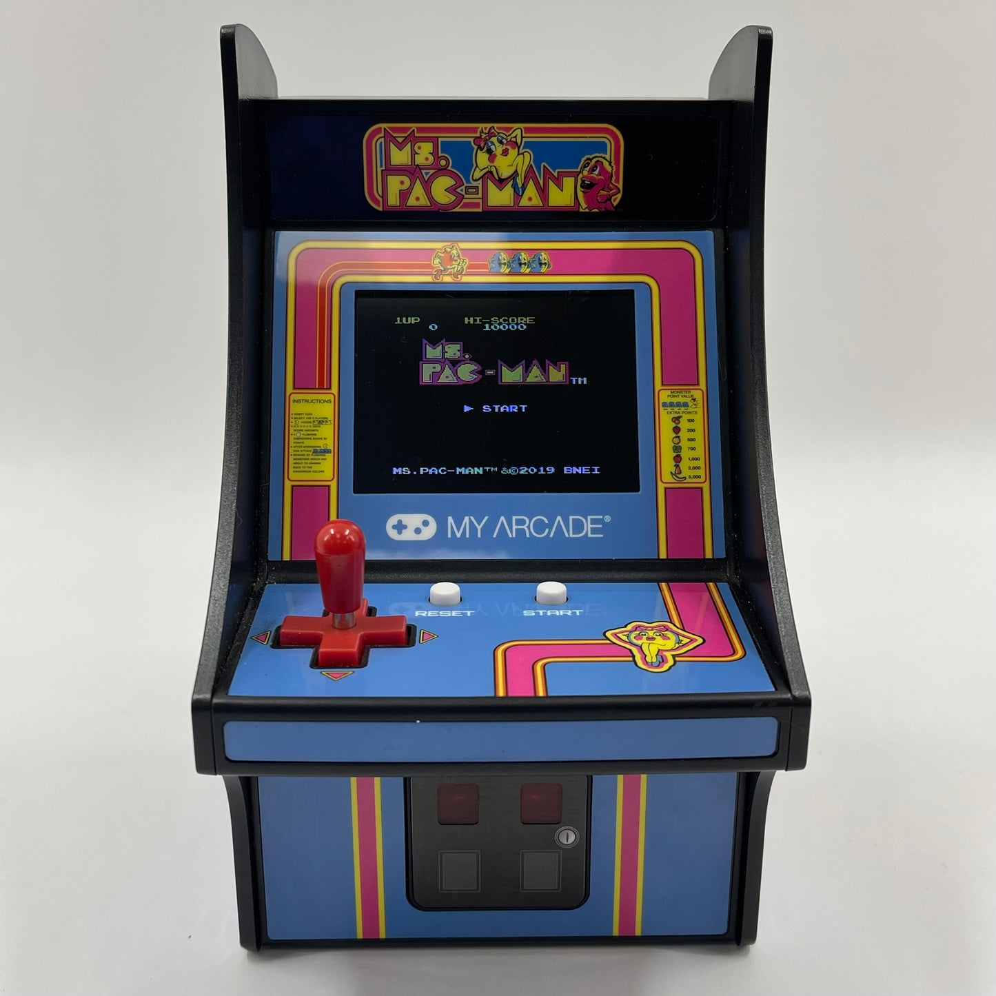 My Arcade Ms. Pac-Man Micro Player 4.5" Portable Mini Arcade Machine