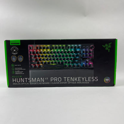 New Razer Huntsman v3 Pro Tenkeyless Gaming Keyboard RZ03-04980200-R3U1
