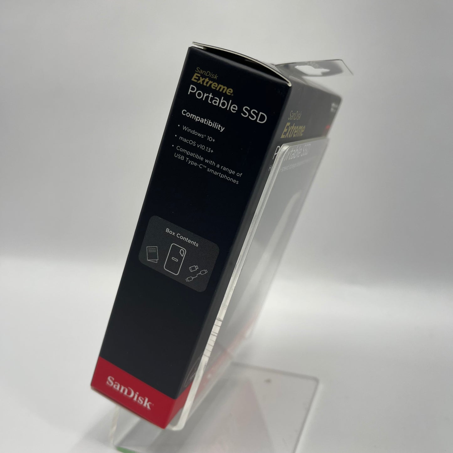New SanDisk Portable Extreme Portable SSD 2TB 2TB USB-C SSD SDSSDE51-2T00-AW25
