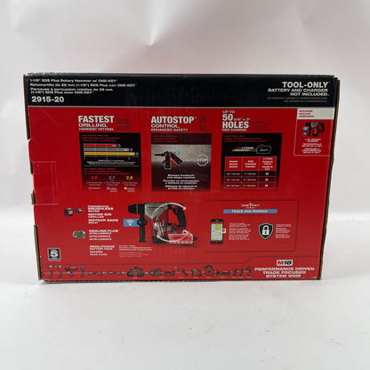 New Milwaukee 2915-20 M18 18V Fuel SDS Plus Rotary Hammer Tool Only