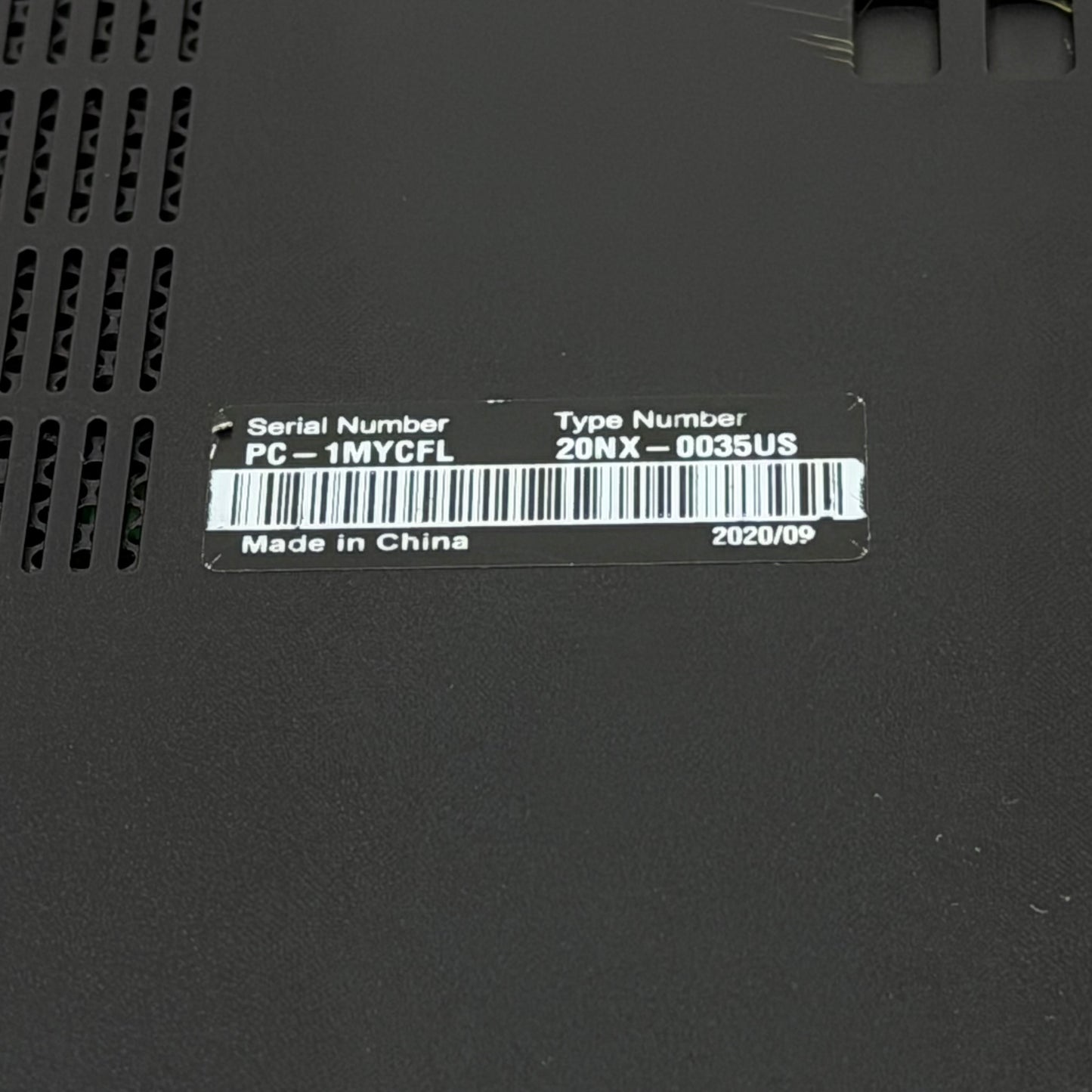 Lenovo ThinkPad T490s 20NX-0035US 14" i5-8365U 1.9GHz 8GB RAM 256GB SSD