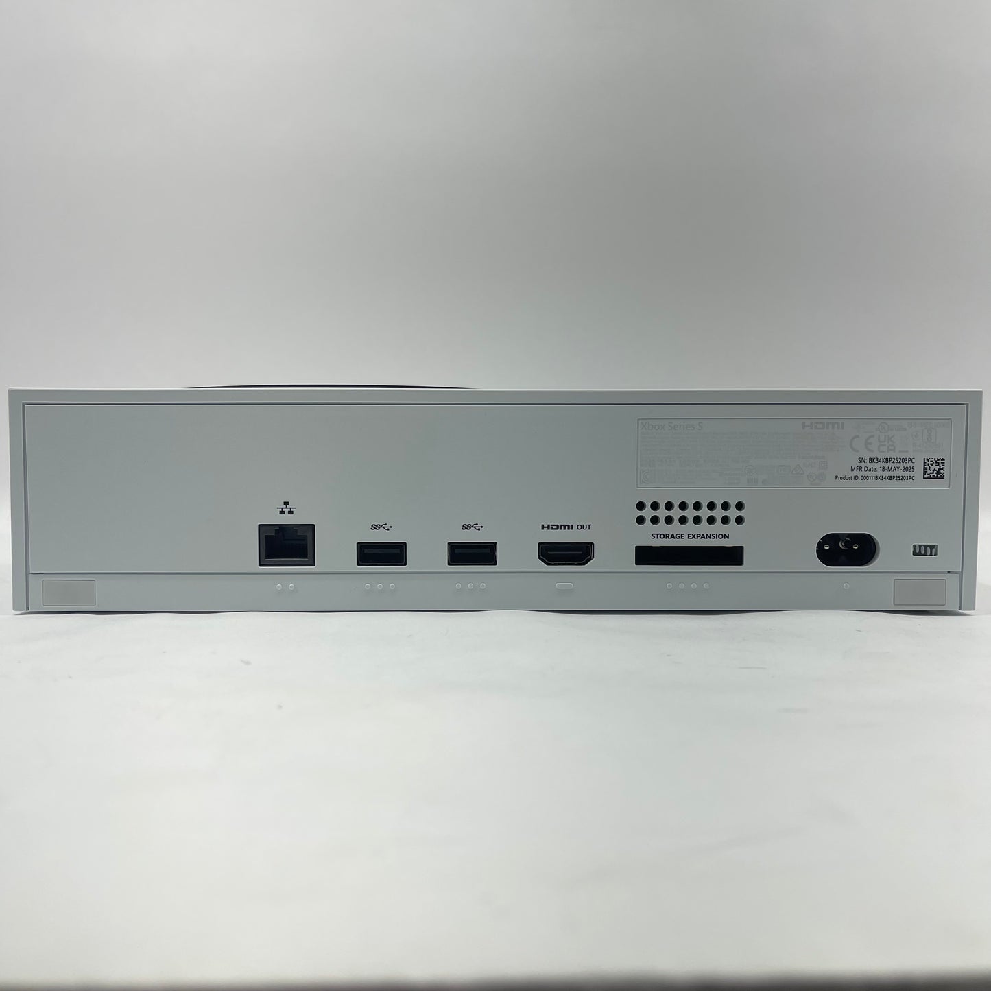 Microsoft Xbox Series S 512GB Console Gaming System Only Robot White 1883