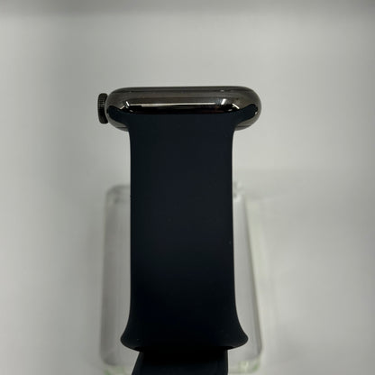 Unlocked Apple Watch Series 8 45MM Graphite Stainless Steel Midnight MNW23LL/A
