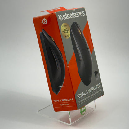 New SteelSeries Rival 3 Wireless Gen 2 Black 62687 Wireless Gaming Mouse