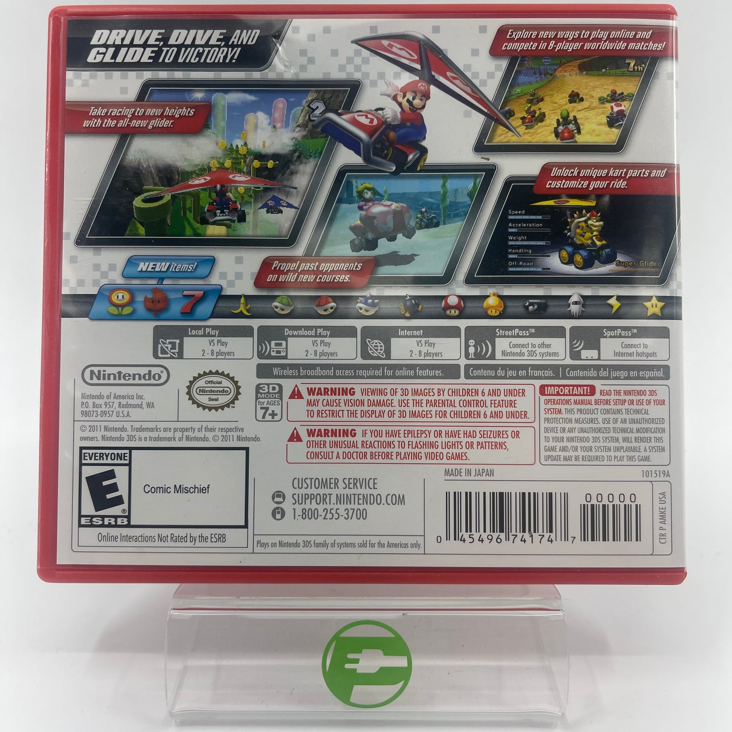 Mario Kart 7 (Nintendo 3DS, 2011)