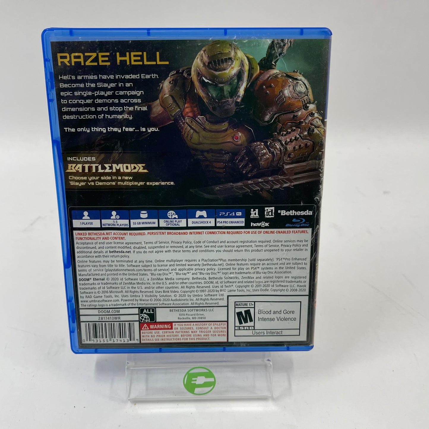 Doom Eternal (Sony PlayStation 4 PS4, 2020)