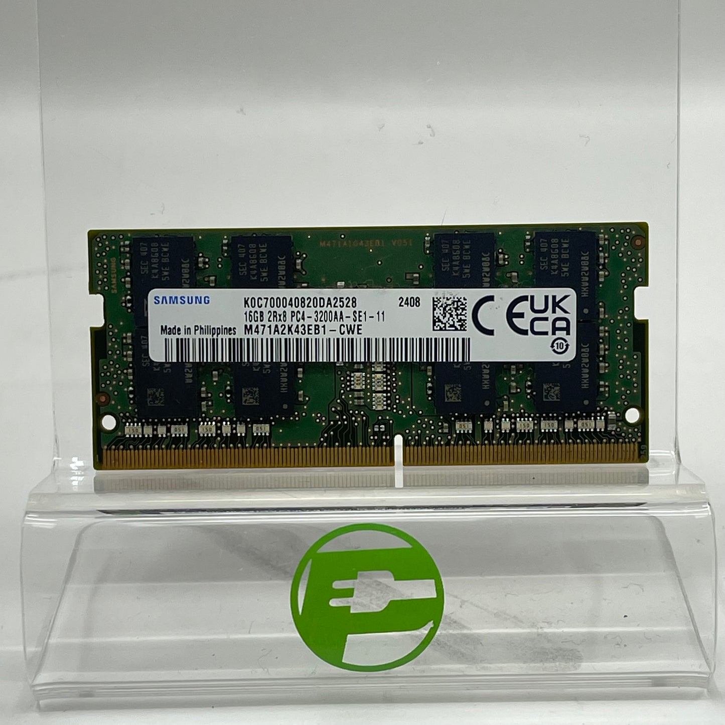 Samsung Memory Module Upgrade 16GB (1x16GB) RAM DDR4 3200MHz M471A2K43EB1