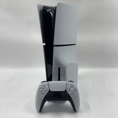 Sony PlayStation 5 Slim Disc Edition PS5 1TB White Console Gaming System