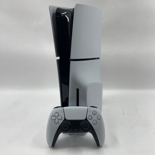 Sony PlayStation 5 Slim Disc Edition PS5 1TB White Console Gaming System
