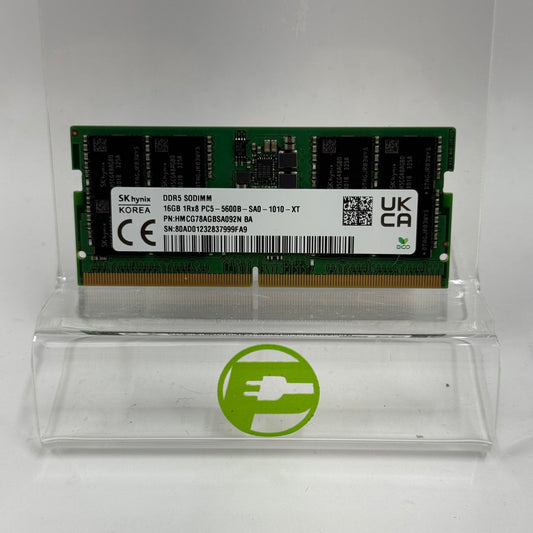 SK Hynix 16GB (1x16GB) RAM DDR5 5600MHz HMCG78AGBSA092N Laptop RAM