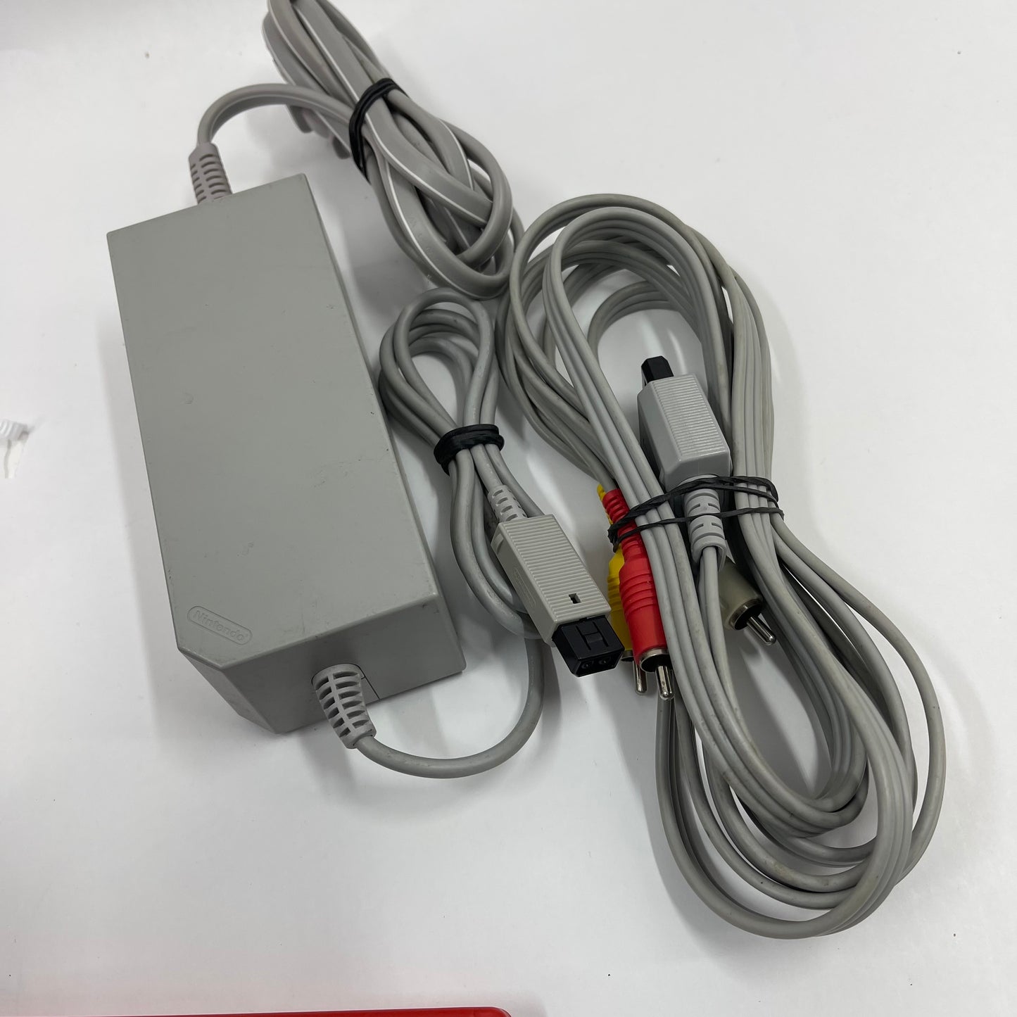 Nintendo Wii Video Game Console RVL-001 25th Anniversary Mario Red Edition