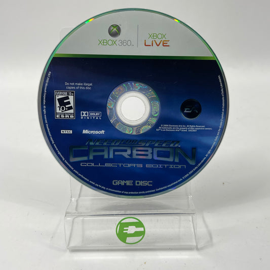 Need for Speed Carbon [Collector's Edition] (Xbox 360, 2006) Game Disc Only