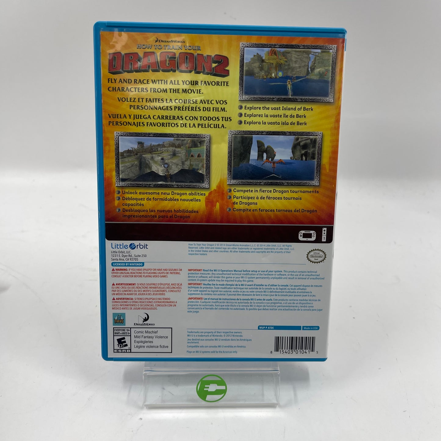 How to Train Your Dragon 2 (Nintendo Wii U, 2014)
