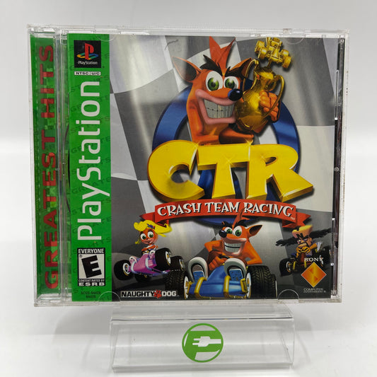 CTR Crash Team Racing [Greatest Hits] (Sony PlayStation 1 PS1, 1999)