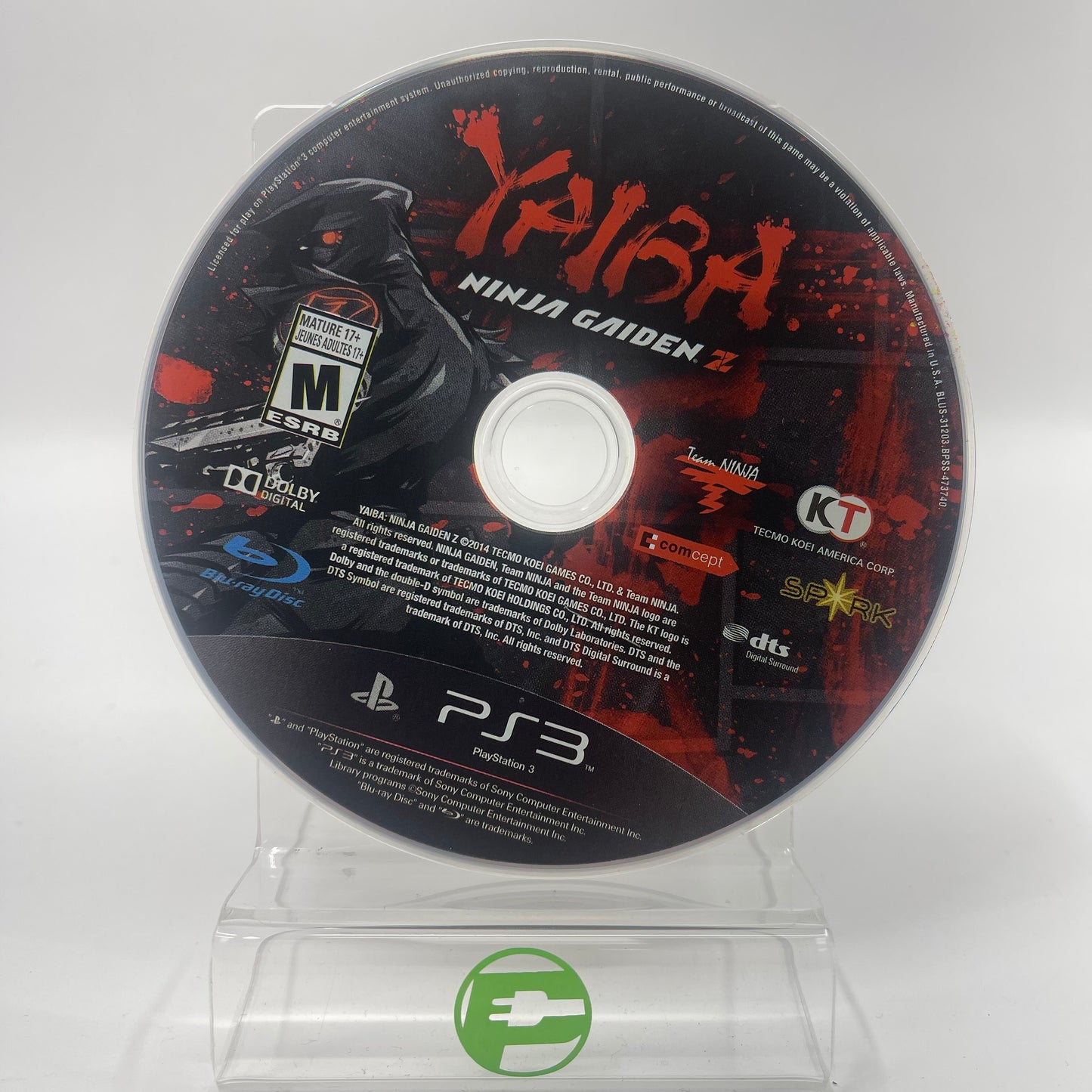 Yaiba: Ninja Gaiden Z (Sony PlayStation 3 PS3, 2014)