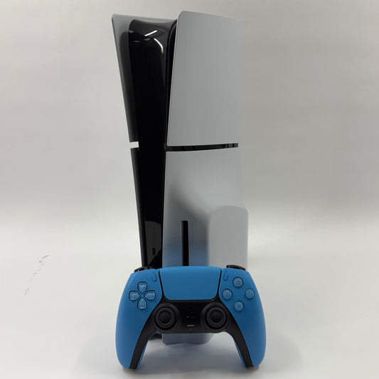 Sony PlayStation 5 Slim Disc PS5 1TB White Console Gaming System CFI-2015