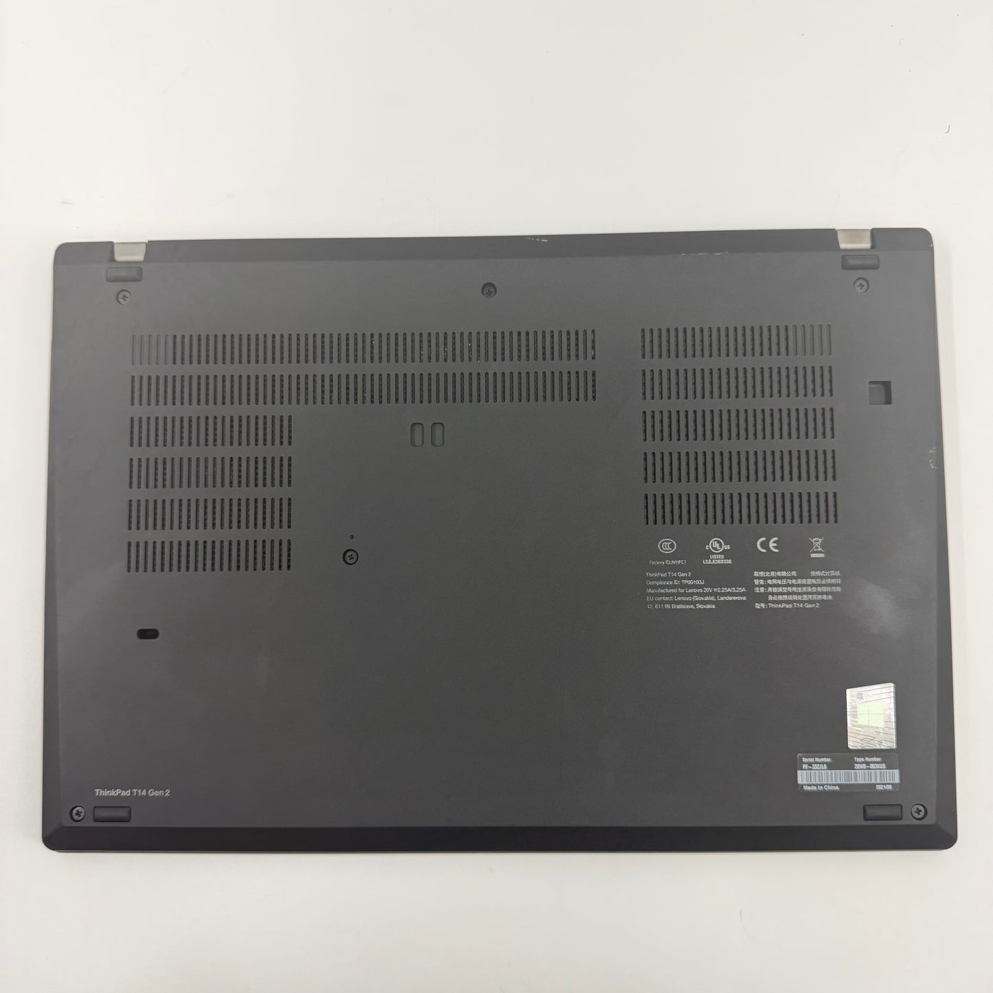 Lenovo ThinkPad T14 Gen 2 20W0003KUS 14" i5-1135G7 2.4GHz 16GB RAM 512GB SSD