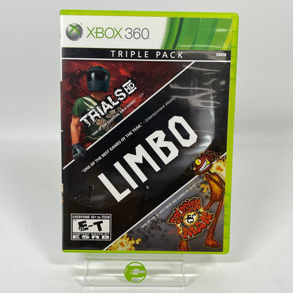 Triple Pack: Limbo, Trials HD, Splosion Man (Microsoft Xbox 360, 2011)