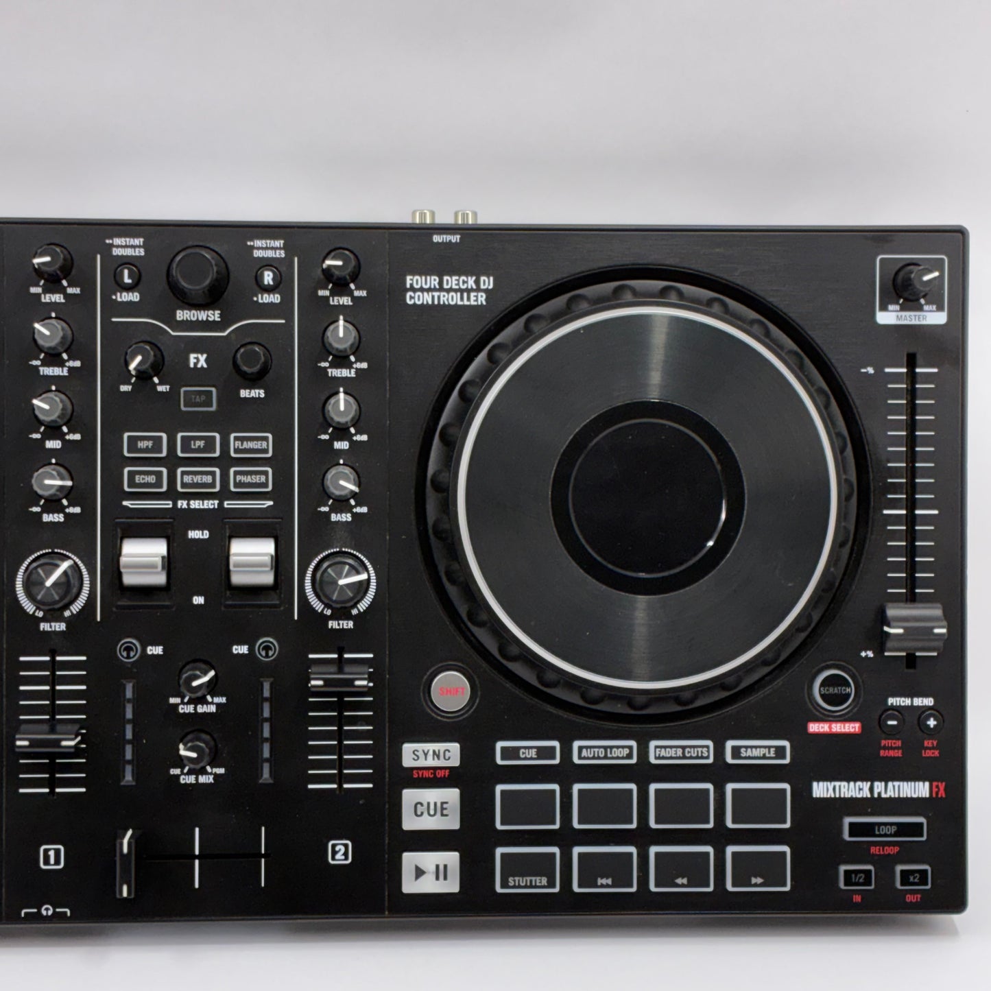 Numark Mixtrack Platinum FX 4-Deck Layering  DJ Controller