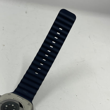 Unlocked Apple Watch Ultra 2 49MM Natural Titanium Blue Ocean Band A2986