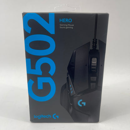 New Logitech G502 Hero Wired Gaming Mouse 910-005469