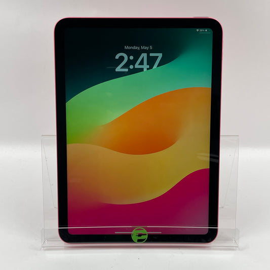 WiFi Only Apple iPad 10th Gen 256GB Pink MPQC3LL/A