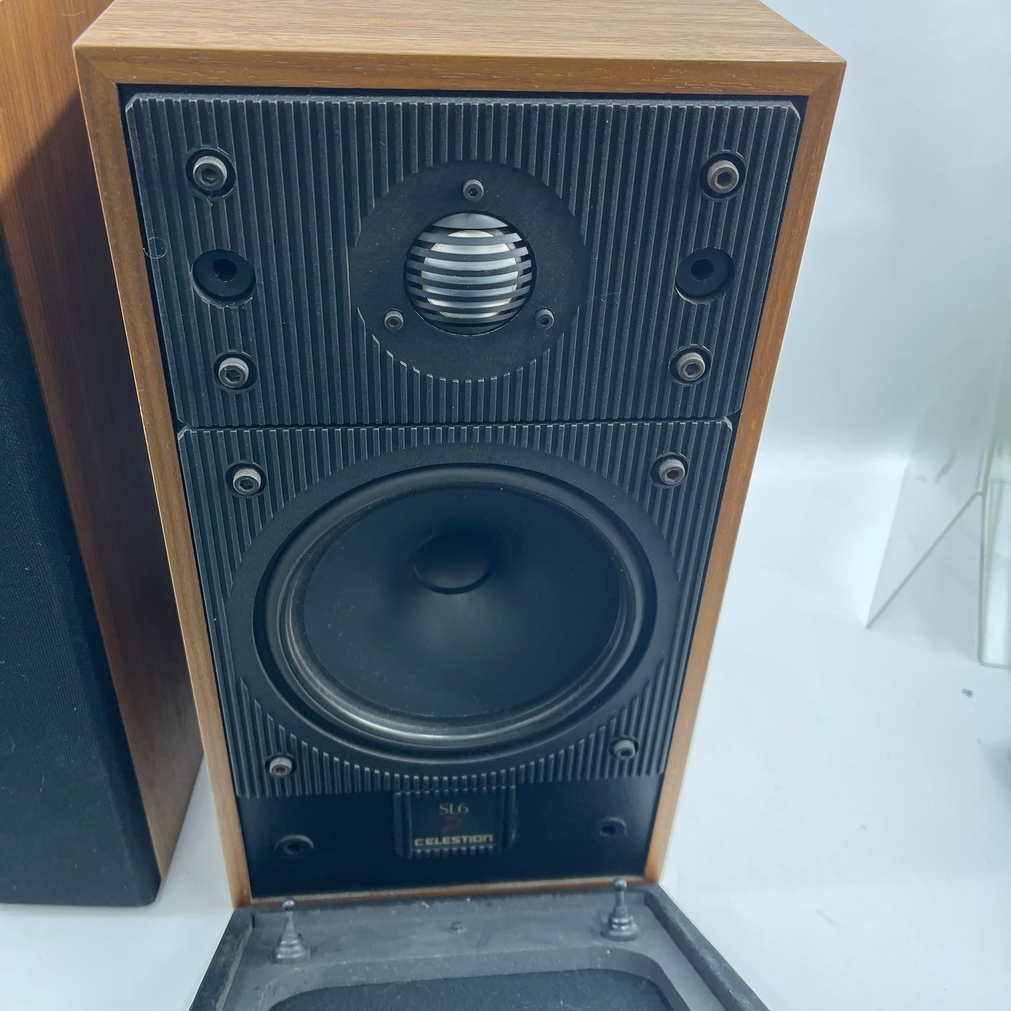 Celestion SL6 Pair Powered Bookshelf Speakers Brown