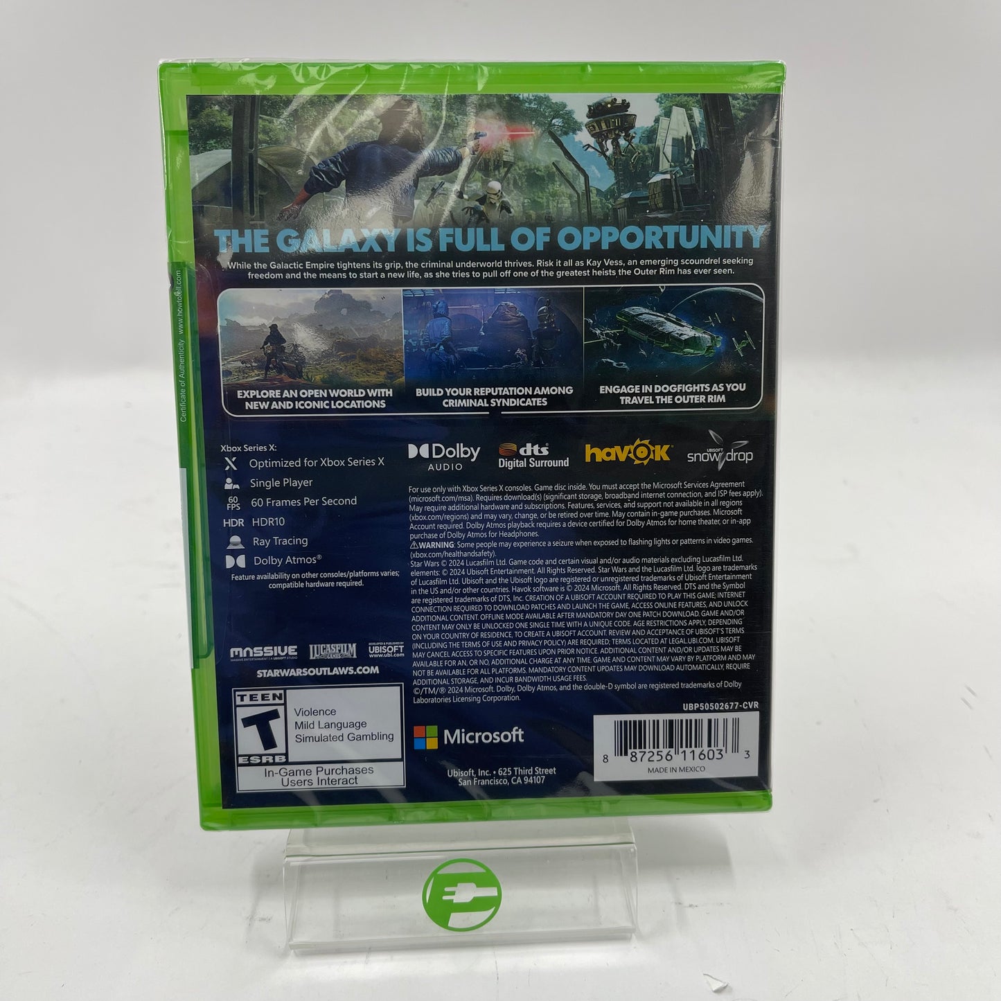 New Star Wars Outlaws (Microsoft Xbox Series X, 2024)