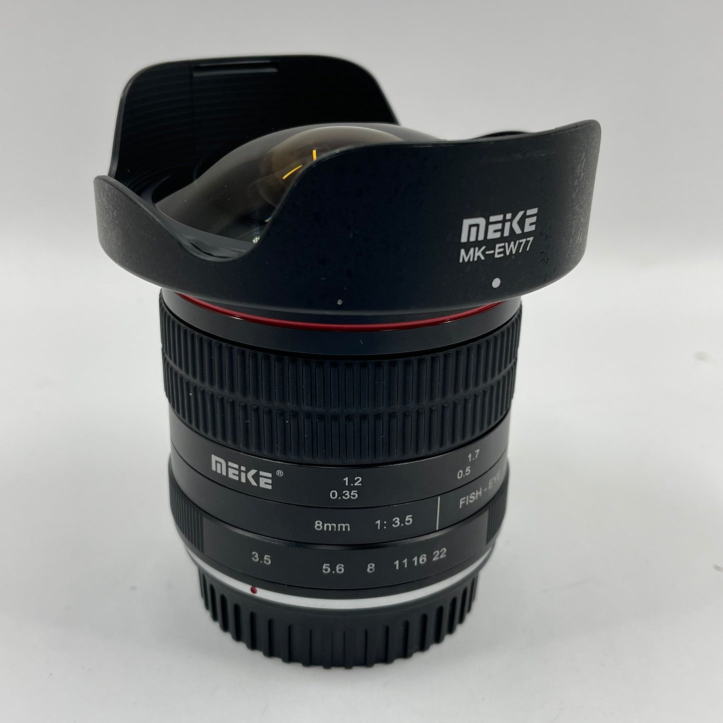 Meike Fisheye Lens 8mm f/3.5 For Canon EF Mount Fixed/Prime Lens