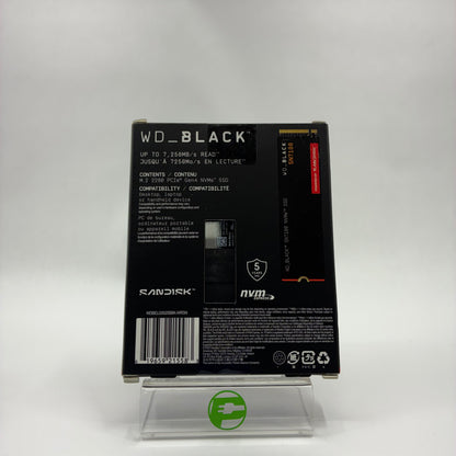 New SanDisk 2280mm Extreme Portable SSD 2TB M.2 NVMe Gen 4.0 x 4 SSD 