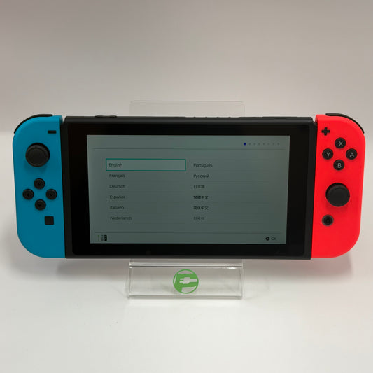 Nintendo Switch v2 Console Gaming System HAC-001(-01) Red/Blue