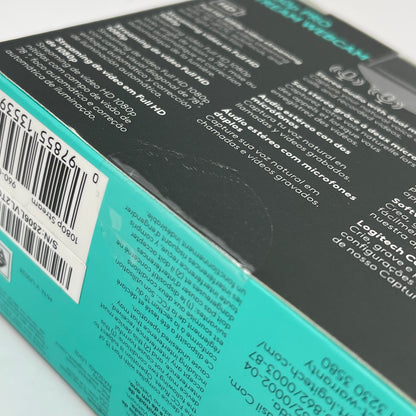 New Logitech 1080p Pro Stream Webcam 960-001211