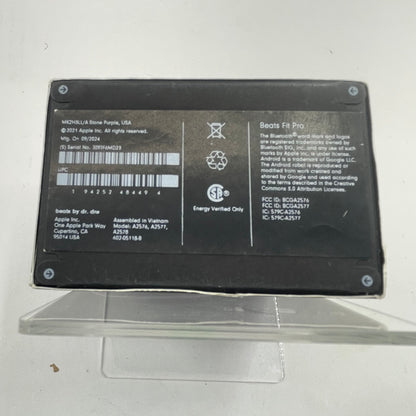 New Beats Fit Pro Wireless In-Ear Bluetooth Headphones Stone Purple MK2H3LL/A