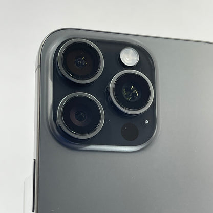 Unlocked Apple iPhone 15 Pro Max 256GB Black Titanium NU663LL/A