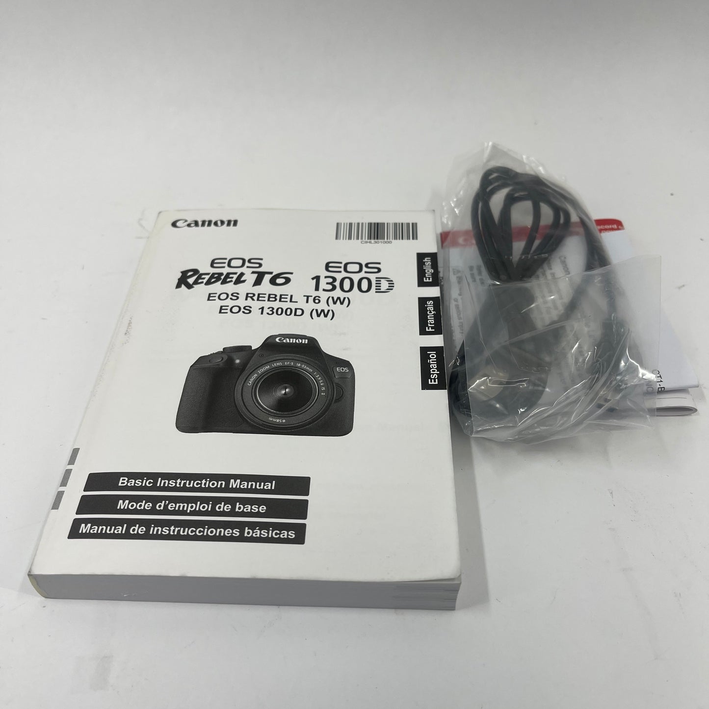 Canon EOS Rebel T6 18.0MP Digital SLR DSLR Camera