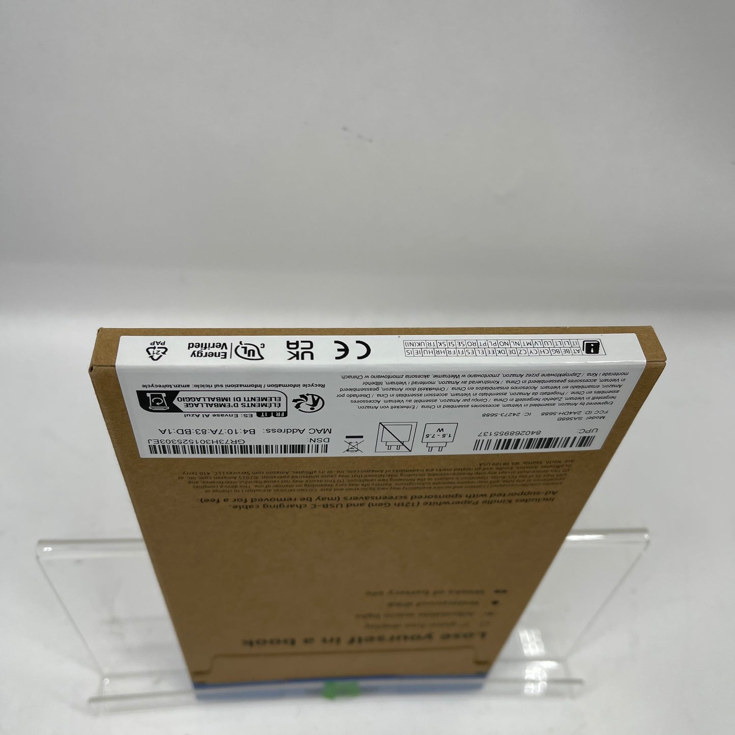 New WiFi Only Amazon kindle paperwhite 12th Gen 16GB Jade SA568B