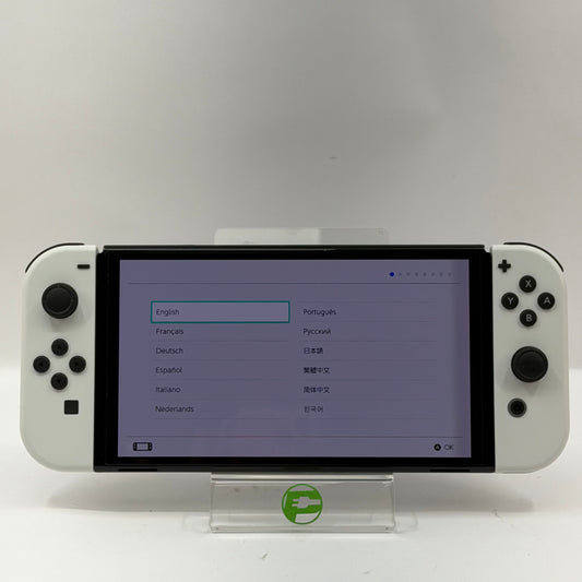 Nintendo Switch OLED Console Gaming System HEG-001 White