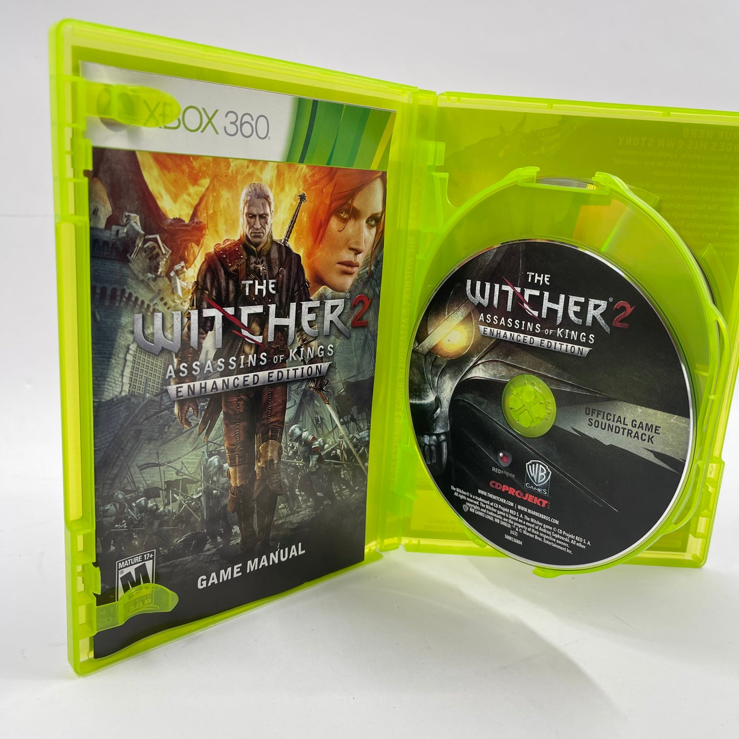 Witcher 2: Assassins of Kings Enhanced Edition (Microsoft Xbox 360, 2012)