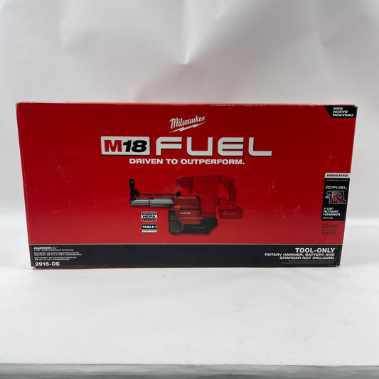New Milwaukee 2915-DE M18 18V Fuel HammerVac Dedicated Dust Extractor
