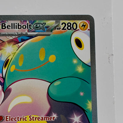 Pokémon TCG Journey Together Iono's Bellibolt ex 183/159 Holo English NM