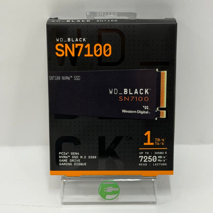 New Western Digital WD_Black SN7100 1TB 2280mm M.2 NVMe Gen 4.0 x 4 SSD