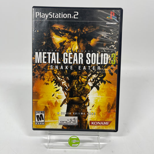 Metal Gear Solid 3 Snake Eater (Sony PlayStation 2 PS2, 2004)