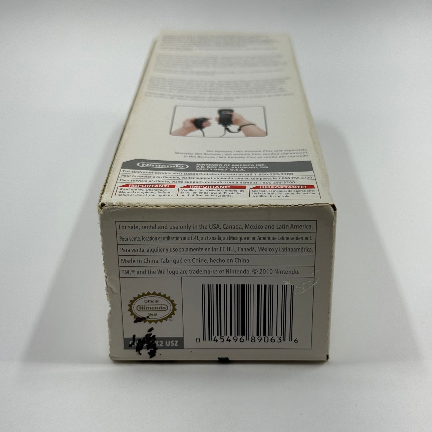 New Nintendo Nunchuk Controller RVL-004 Black